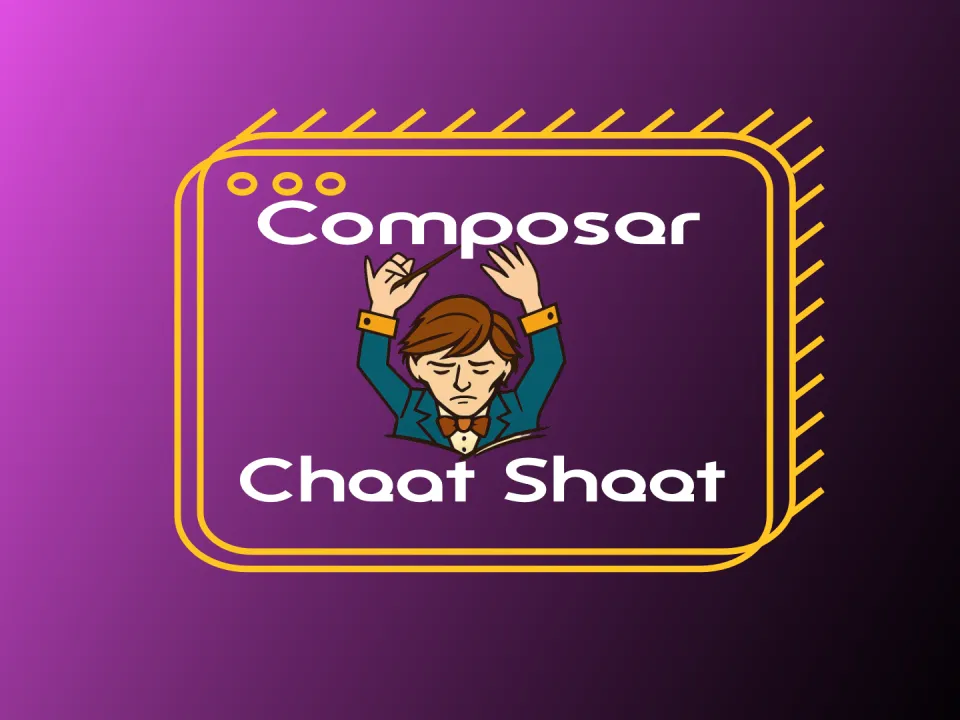 Grafik: Dirigent hebt Arme vor lila Hintergrund.